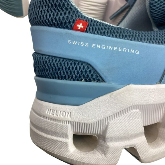 On Cloud Cloudswift Helion Womens 8 Sneakers Running Athletic Shoes Blue - Picture 11 of 14